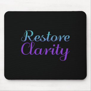 Tapis De Souris Sensibilisation à la prévention du suicide Restore