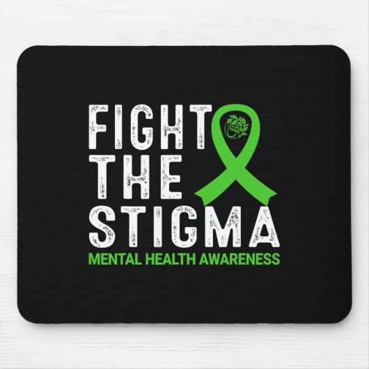 Tapis De Souris Sensibilisation à la stigmatisation de la santé me (Devant)