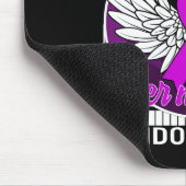 Tapis De Souris Sensibilisation à la surdose de drogue Mes ailes d (Coin)