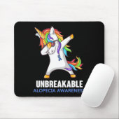 Tapis De Souris Sensibilisation À L'Alopécie IMBREAKABLE Pour Les  (Avec souris)