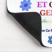 Tapis de souris sensibilisation à l'autisme (Coin)