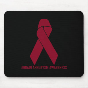 Tapis De Souris Sensibilisation à l'neurysme cérébral Survivant