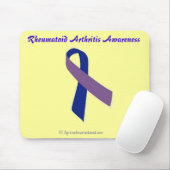 Tapis De Souris Sensibilisation au cancer (Avec souris)