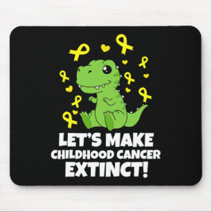 Tapis De Souris Sensibilisation au cancer chez les enfants Faire d