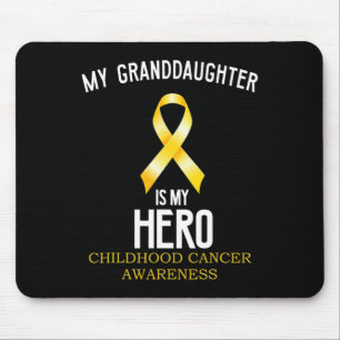 Tapis De Souris Sensibilisation au cancer de l'enfance Ma petite-f