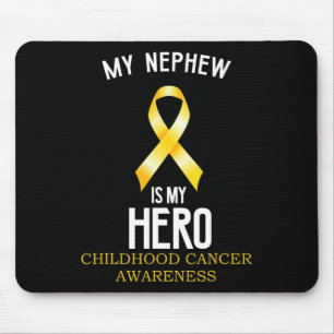 Tapis De Souris Sensibilisation au cancer de l'enfance Mon neveu e