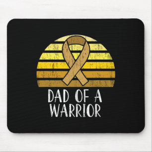 Tapis De Souris Sensibilisation au cancer de l'enfance Papa d'un g