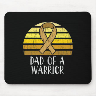 Tapis De Souris Sensibilisation au cancer de l'enfance Papa d'un g