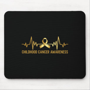 Tapis De Souris sensibilisation au cancer de l'enfance septembre c