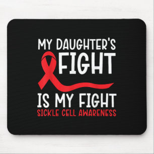 Tapis De Souris Sensibilisation au cancer du sang Leucémie Lymphom