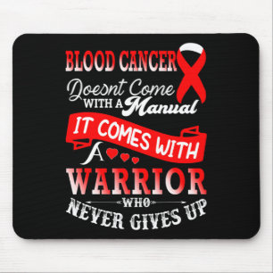 Tapis De Souris Sensibilisation au cancer du sang Soutien des guer