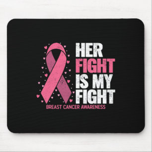 Tapis De Souris Sensibilisation au cancer du sein Chemises Sa Lutt