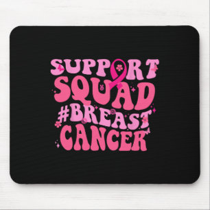 Tapis De Souris Sensibilisation au cancer du sein Équipe de soutie