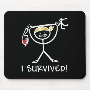 Tapis De Souris Sensibilisation au cancer pédiatrique Cadeaux d'en