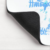 Tapis De Souris Sensibilisation Au Diabète Alimentée Par La Poussi (Coin)