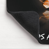 Tapis De Souris Sensibilisation au ruban papillon (Coin)