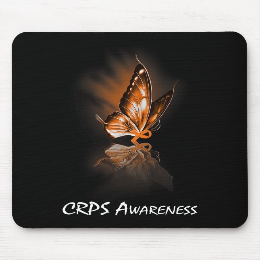 Tapis De Souris Sensibilisation au ruban papillon (Devant)