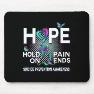 Tapis De Souris Sensibilisation au suicide Acronyme de l'espoir Ma
