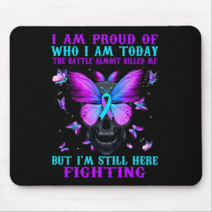 Tapis De Souris Sensibilisation au suicide Je suis fier de qui je