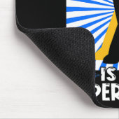 Tapis De Souris Sensibilisation au syndrome de Down Superhero Chro (Coin)