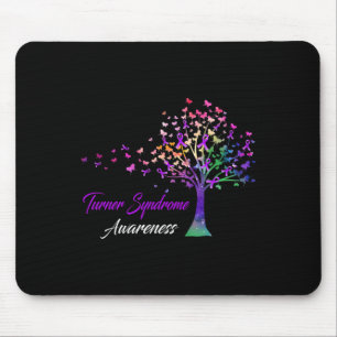 Tapis De Souris Sensibilisation au syndrome de Turner Ruban 