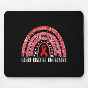 Tapis De Souris Sensibilisation aux maladies cardiaques du guerrie
