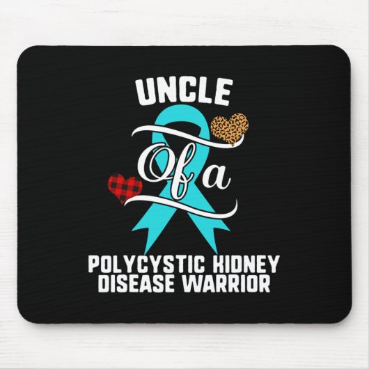 Tapis De Souris Sensibilisation aux maladies du rein polykystique (Devant)