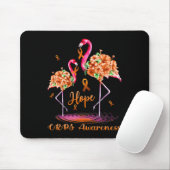 Tapis De Souris Sensibilisation Flamant rose aux SPPC (Avec souris)