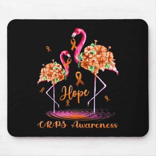 Tapis De Souris Sensibilisation Flamant rose aux SPPC (Devant)