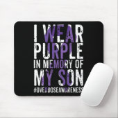 Tapis De Souris Sensibilisation internationale aux surdoses Porter (Avec souris)