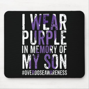 Tapis De Souris Sensibilisation internationale aux surdoses Porter