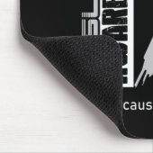Tapis De Souris Sensibilisation Parce que ses problèmes nous les c (Coin)