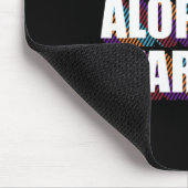 Tapis De Souris Sensibilisation Perte de cheveux Guerrier Patient  (Coin)