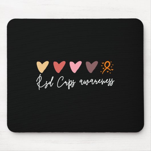 Tapis De Souris Sensibilisation subtile aux RSD CRPS (Devant)
