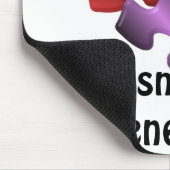 Tapis De Souris Sensibilisation sur l'autisme (Coin)