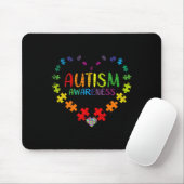 Tapis De Souris Sensibilisation sur l'autisme (Avec souris)