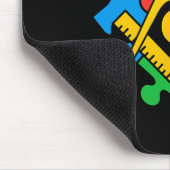 TAPIS DE SOURIS SENSIBILISATION SUR L'AUTISME 4 (Coin)