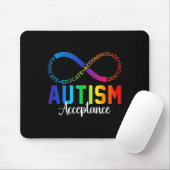 Tapis De Souris Sensibilisation sur l'autisme Acceptation Infinity (Avec souris)
