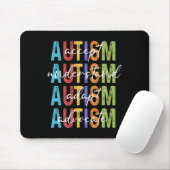 Tapis De Souris Sensibilisation sur l'autisme Accepter Comprendre (Avec souris)