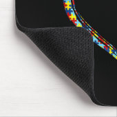 Tapis De Souris Sensibilisation sur l'autisme Amour Coeur Puzzle P (Coin)