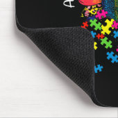 Tapis De Souris Sensibilisation sur l'autisme Daisy Flower Accepte (Coin)