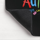 Tapis De Souris Sensibilisation sur l'autisme de brosse Accepter C (Coin)