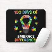 Tapis De Souris Sensibilisation sur l'autisme Embrasser Différence (Avec souris)