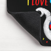 Tapis De Souris Sensibilisation sur l'autisme Femmes Acceptation E (Coin)