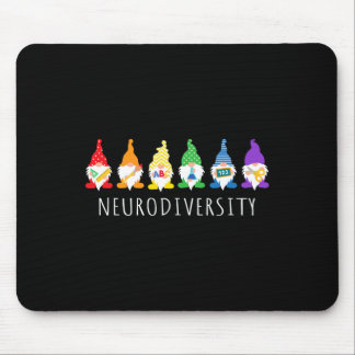 Tapis De Souris Sensibilisation sur l'autisme Gnome Cadeaux De Neu