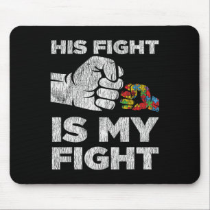 Tapis De Souris Sensibilisation sur l'autisme Maman Papa Parents A