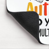 Tapis De Souris Sensibilisation sur l'autisme Neurodivergent Audhd (Coin)