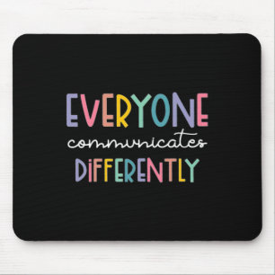 Tapis De Souris Sensibilisation sur l'autisme Tout Le Monde Commun