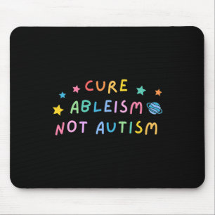 Tapis De Souris Sensibilisation sur l'autisme Traite Ableisme Pas