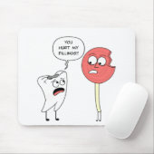 Tapis De Souris Sentiments blessés Mousepad (Avec souris)